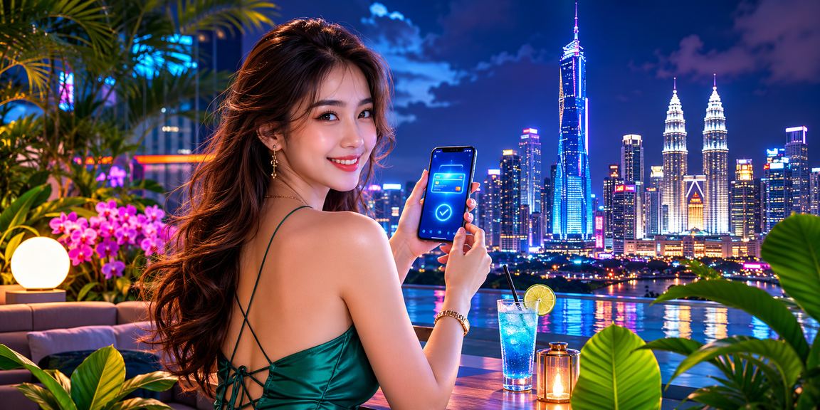 Kuala Lumpur users making secure deposits on an online platform