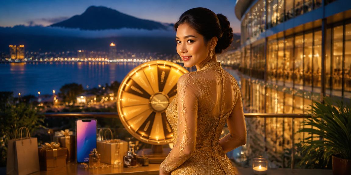 Pemain permainan kasino berbaju kebaya di Sabah